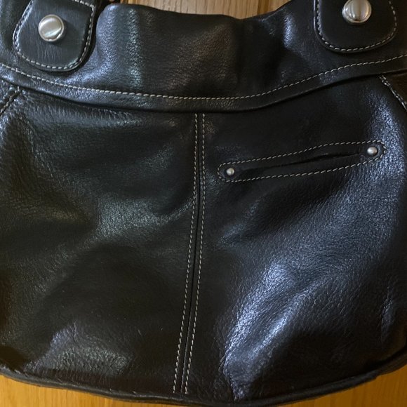 100% Genuine Leather by B. Makowsky Black Purse - Picture 14 of 16